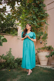 Syah - Bellecharm - Gown - Grip - Teal - 1 Piece