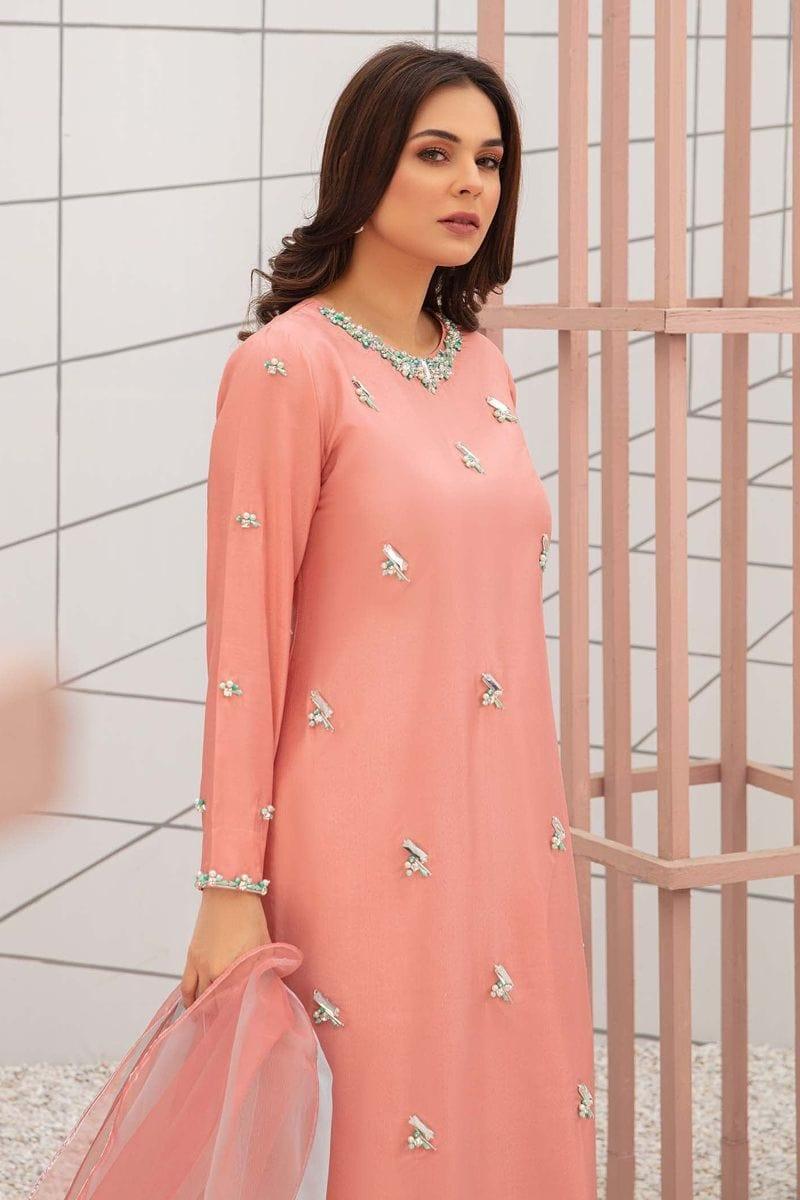 Allure by Ih - FIRST BLUSH - Katan Silk - Rose Pink - 3 Piece - Studio by TCS
