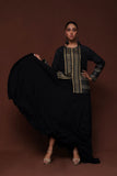 Huma Adnan - Hawaa - Black - Jamawar - 1 Piece