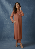 Gulabo - Bosky Suit For Women - Brick - 2 Piece