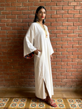 Gulabo - Nooreh Pure Irish Top For Women - Ecru - 1 Piece
