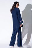 Insia Sohail - Midnight Garden - Navy Blue - Floral Print - 2 Piece - Studio by TCS