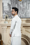 Shahjahan - Boski Offwhite Kurta Trouser with Waistcoat For Men