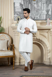 Shahjahan Men Cotton Trouser Bottom / Separate Off White 1 Piece