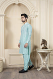 Shahjahan Aquamarine Kurta Shalwar 2 Piece Suit