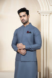 Shahjahan Zarqash 2 Piece Suit Slate Grey