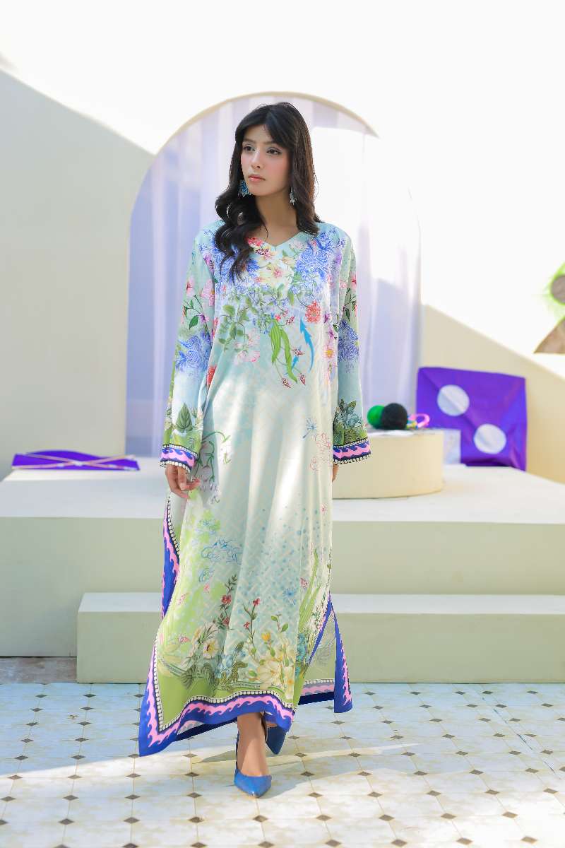 Anayra Amal - Parsley Grip Pattern Play Printed Suit For Women - 1 Piece