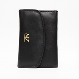 Zahraas Compact Leather Wallet Black