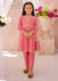 Modest - Cotton Lawn Embroidered Suit For Girl - Pink - 3 Piece