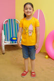 Modest - Ice Cream Graphic Tee - Jersey - 1 Piece