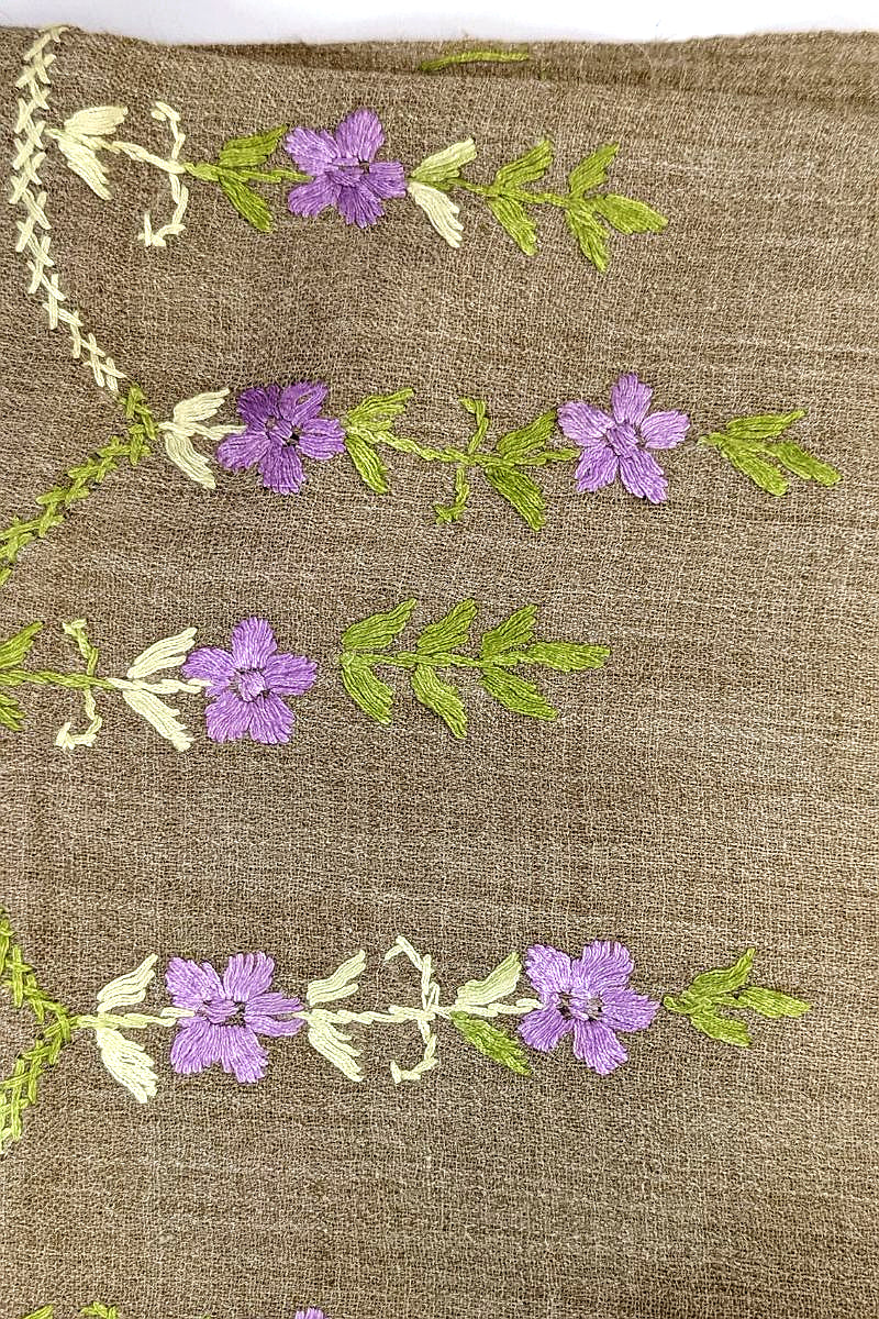 Handwork Wool Designs by Amina - Hand Work - Wool - Shawl - 1 Piece - 0001 – Studio ...
