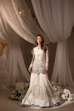 Musferah Saad Ivory Serenade Suit Alabaster Mist 2 Piece
