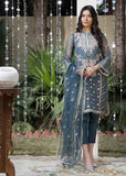 Laleen Mystic Teal 3 Piece Suit Teal