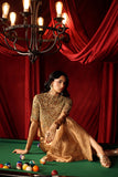 Musferah Saad Queen Midas Kaftan Gold 1 Piece
