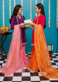 Modest - Gulnoor - Purple - Rawsilk - Girls 3 Piece