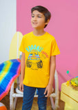 Modest - Truck Graphic Tee - Yellow - Jersey - 1 Piece