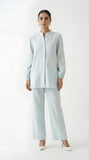 Reema Ahsan - Amora Irish Lawn Suit For Women - Light Blue - 2 Piece