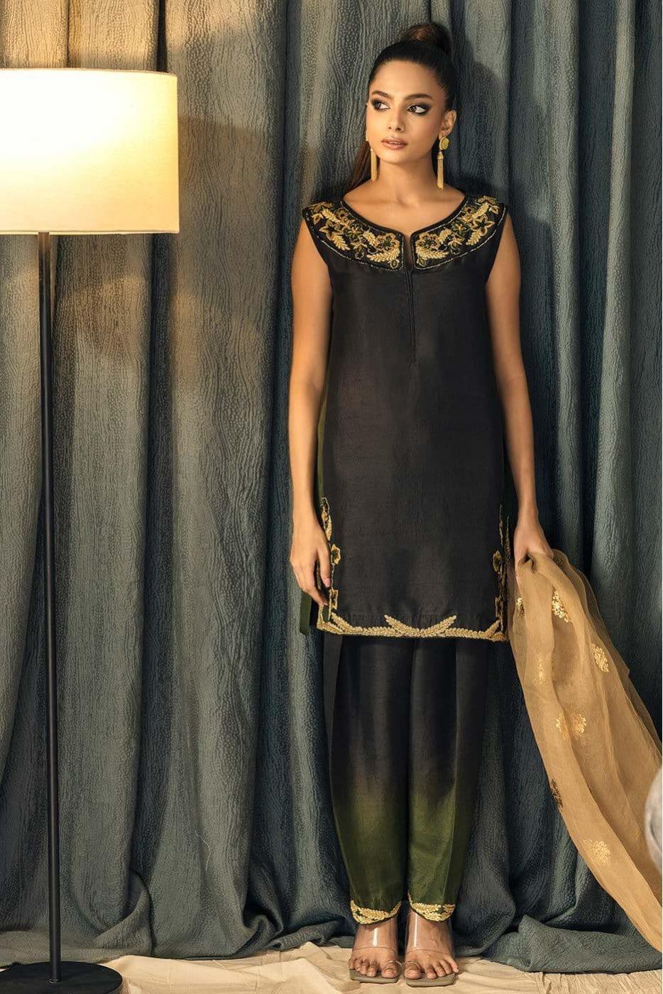 Insam - Black and Green Afra - Studio by TCS