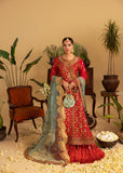 Sara Jahan - Rang E Bahar Chiffon Embroidered Suit For Women - Red - 3 Piece