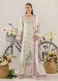 Sara Jahan - Breeze Lawn 26 Lawn Embroidered Suit For Women - Tea Green - 3 Piece