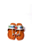 JootiShooti - Hand Painted Mor Bagh Silver - Studio by TCS
