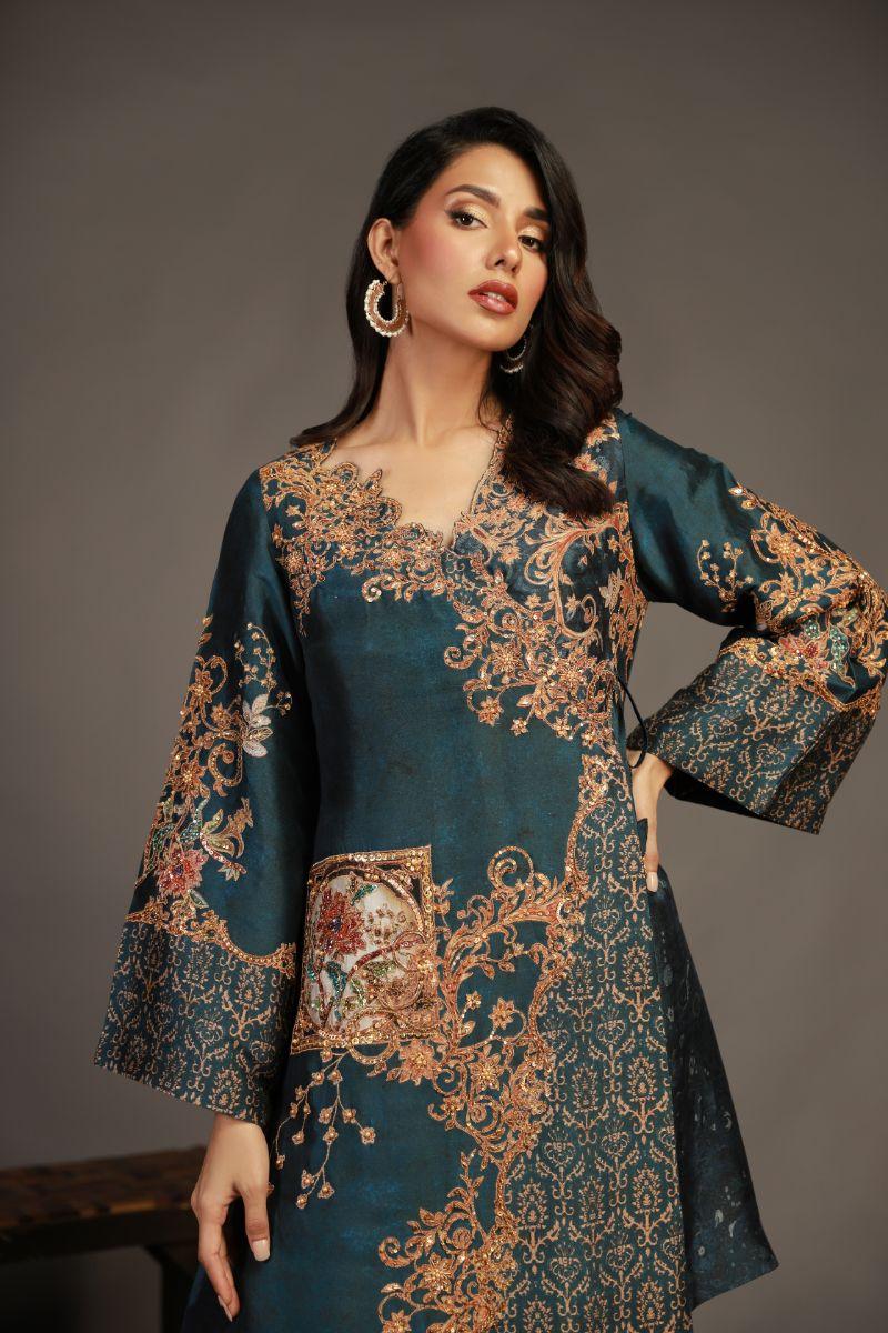 Shamaeel - RV-02 - Sheesha Silk - 2 Piece