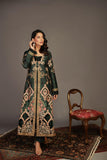 Shamaeel - RV-09 - Sheesha Silk,  Khadi  Silk & Net - 3 Piece