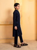 Shahjahan - Blue Embroidered Kutra Trouser - 2 Piece