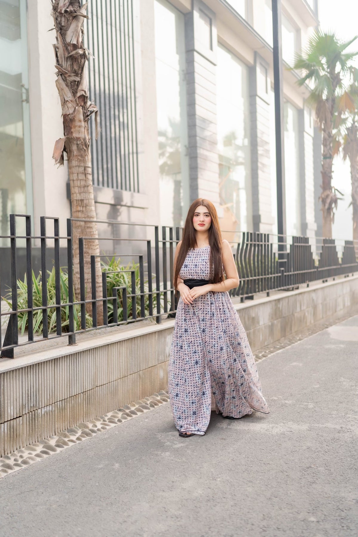 Syah - Net Jumpsuit - Cotton - 1 Piece