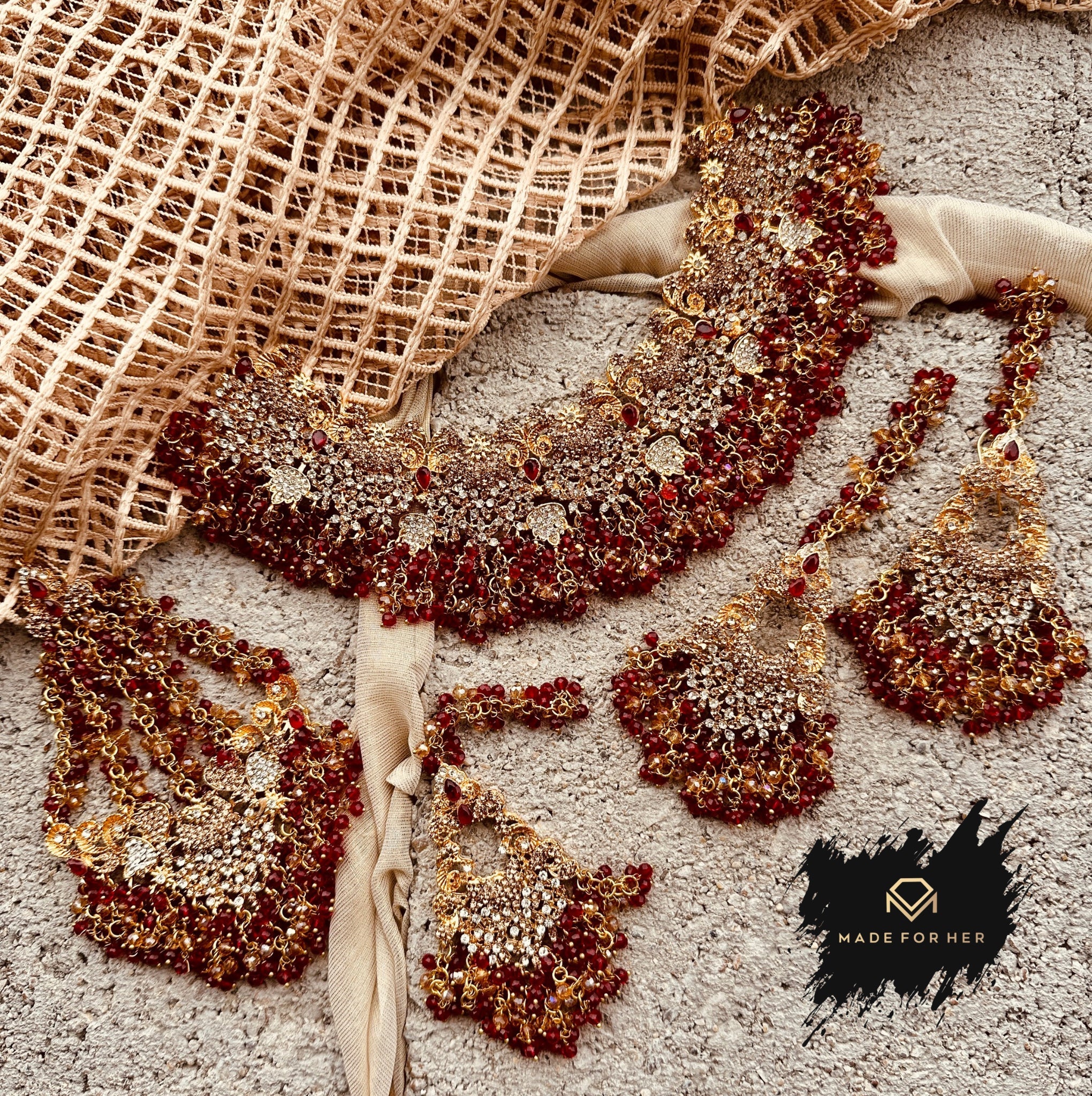 Made for Her - Gul-e-Rukhsar Bridal Set - KAT1003
