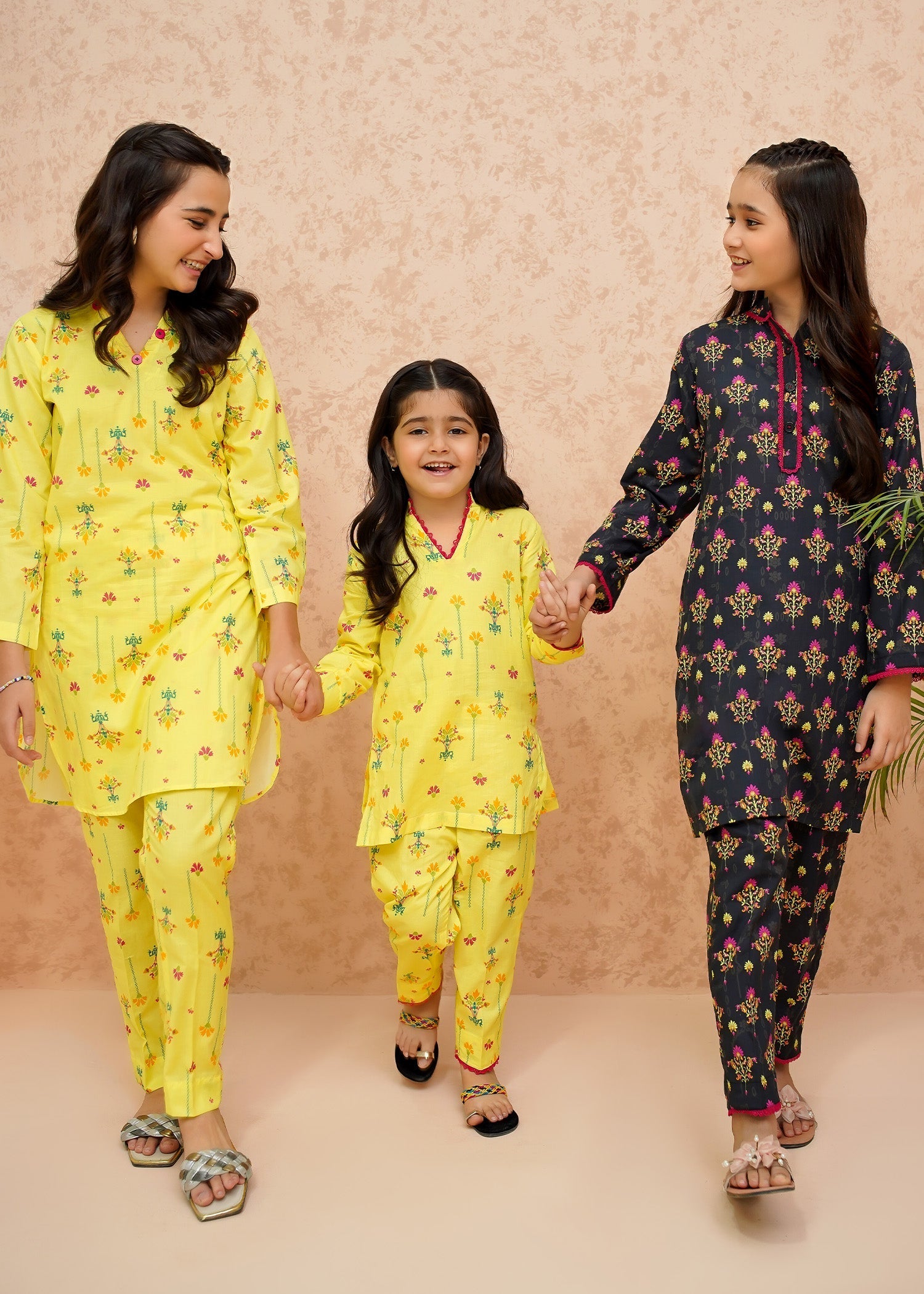Modest - Yellow Lily - Lawn - Yellow - 2 Piece