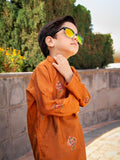 Kidoz Kloset - Mari Gold Kurta Pajama For Boy