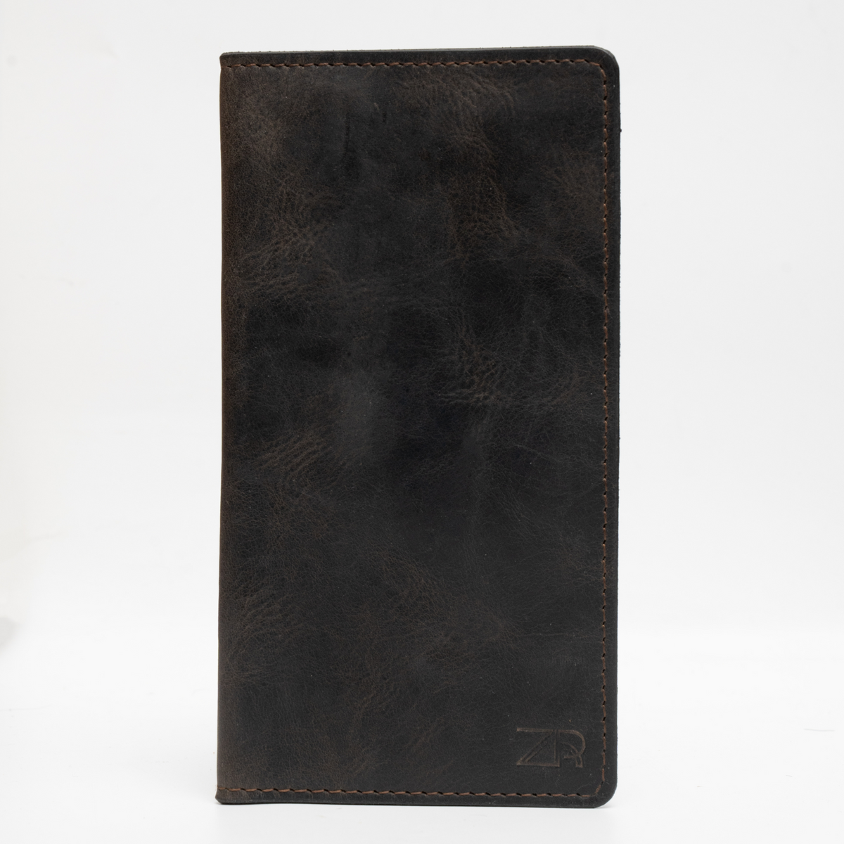 Zahraas Leather long Men Wallet Black