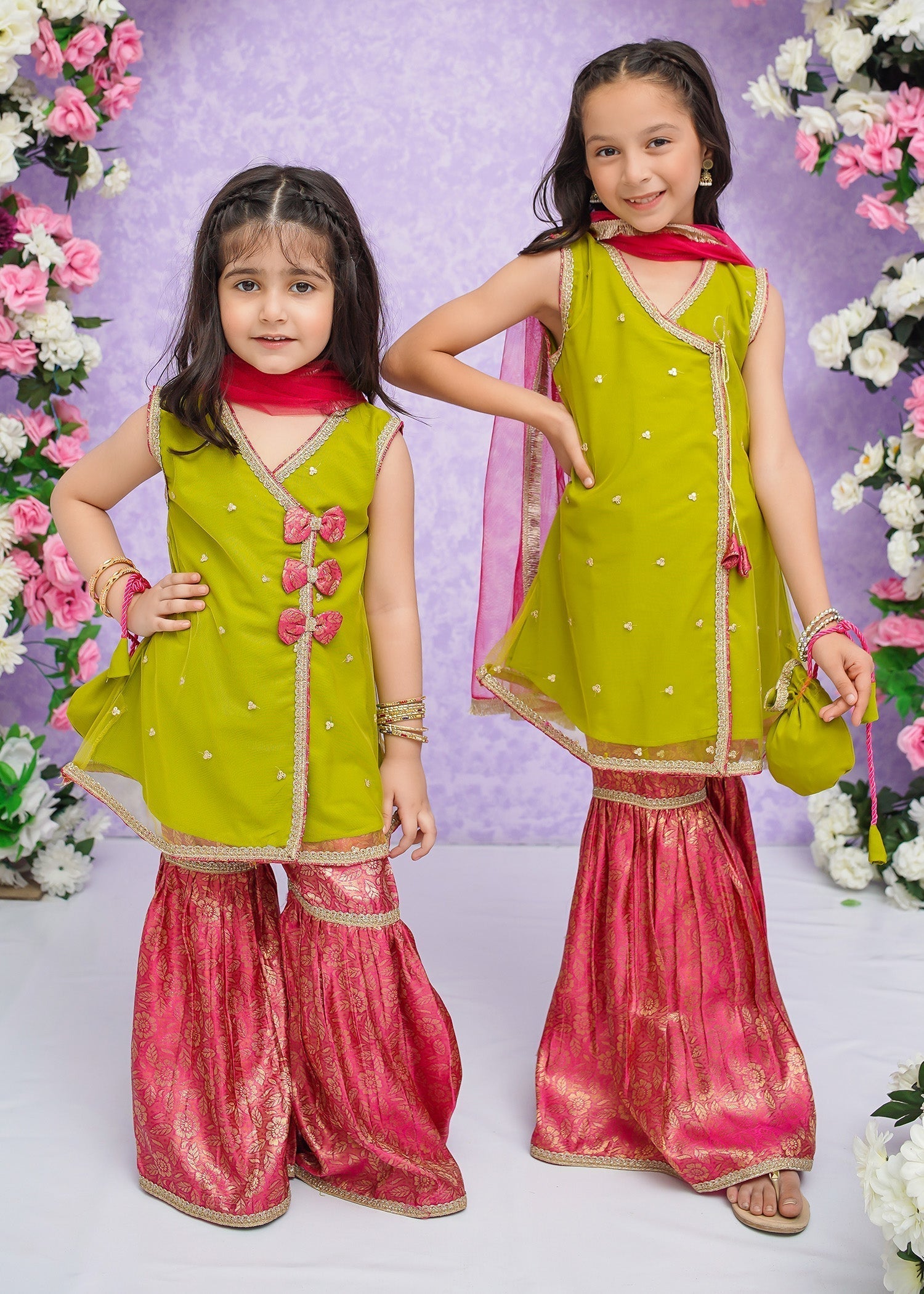 Modest - Sitara - Net -  3 Piece