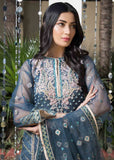 Laleen Mystic Teal 3 Piece Suit Teal