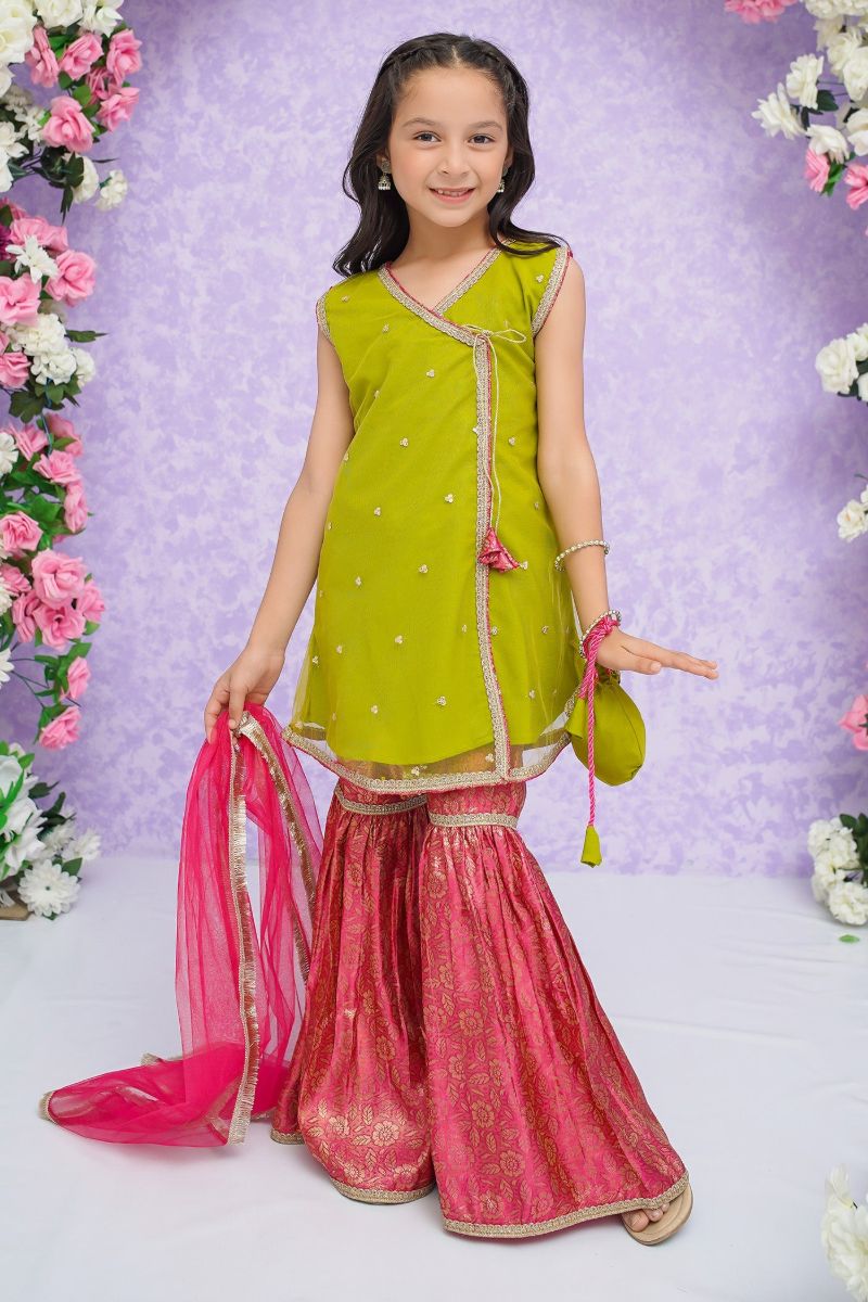 Modest - Sitara - Net -  3 Piece