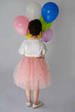 Hummingbirdspk - Ballerina Princess Embroidered Skirt - 1 Piece