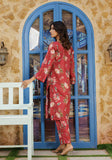 Zarasi - Garnet - Stitched Lawn Suit - 2 Piece