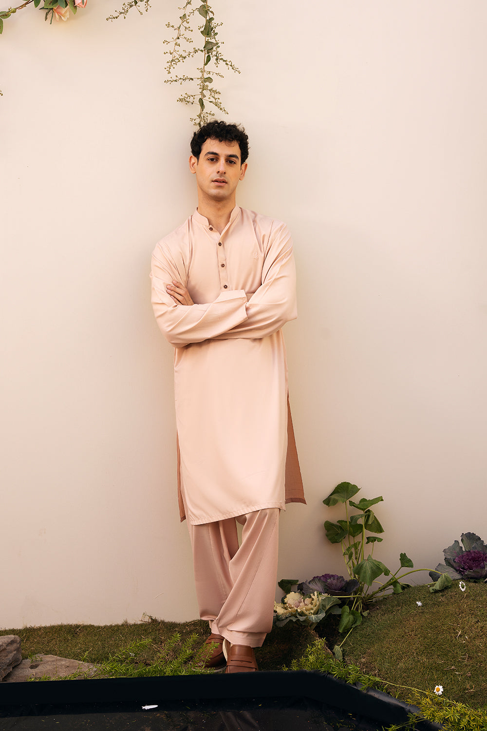 Hummingbirds - Rose Gold Boski Suit 2 Pc For Boy