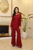 Leon Soniya 3 Piece Suit Red