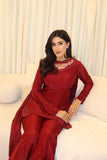Leon Soniya 3 Piece Suit Red