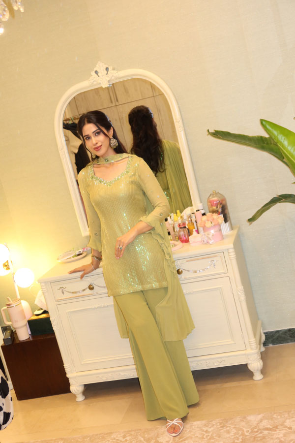 Leon Tina 3 Piece Suit Green
