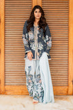Shamaeel Ansari Blue Mirage Suit Blue 3 Piece
