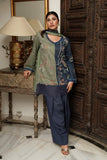 Shamaeel Ansari Olive Muse Suit Green 3 Piece