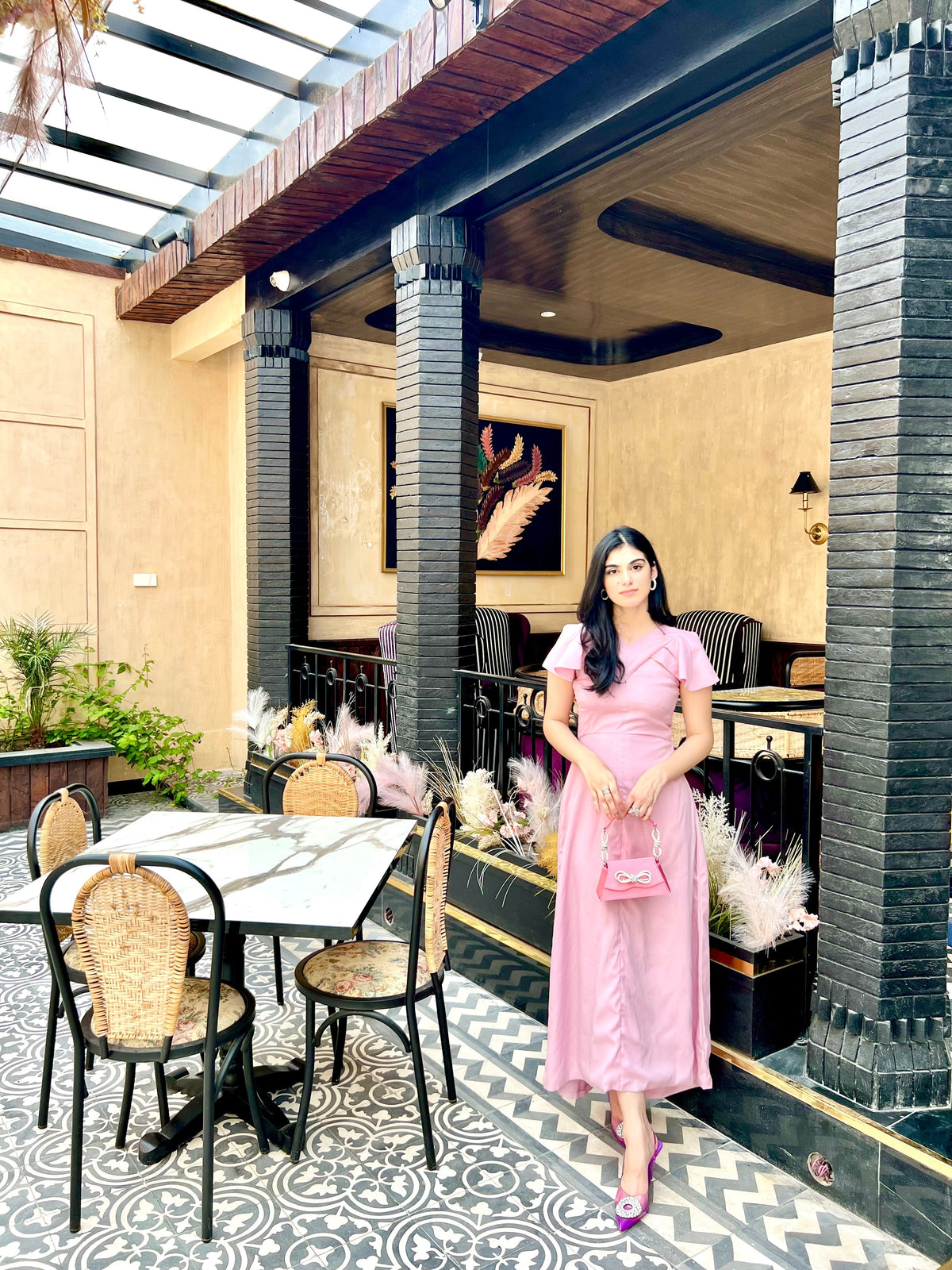 Syah - Carnation Dress - Pink - Grip - 1 Piece