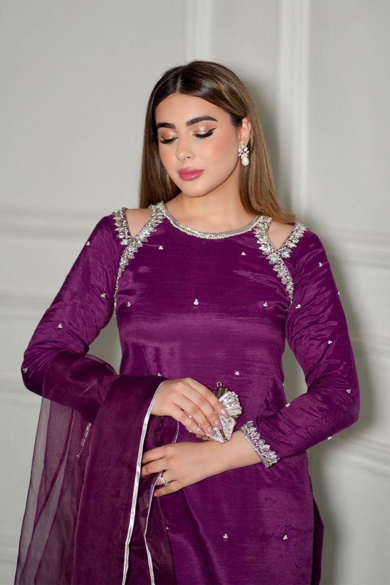 Allure by Ih - Arsh - Purple - 3 Piece