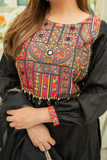 Zahra Ahmad - ST-174 - Black - Lawn - 3 Piece