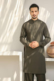 GEM GARMENTS - Uzr - Band Collar - Army Green - 2 Piece - Studio by TCS
