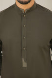 GEM GARMENTS - Uzr - Band Collar - Army Green - 2 Piece - Studio by TCS