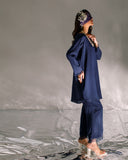 Ombrella - Navy blue- Aylin Suit For Women - 2 Piece